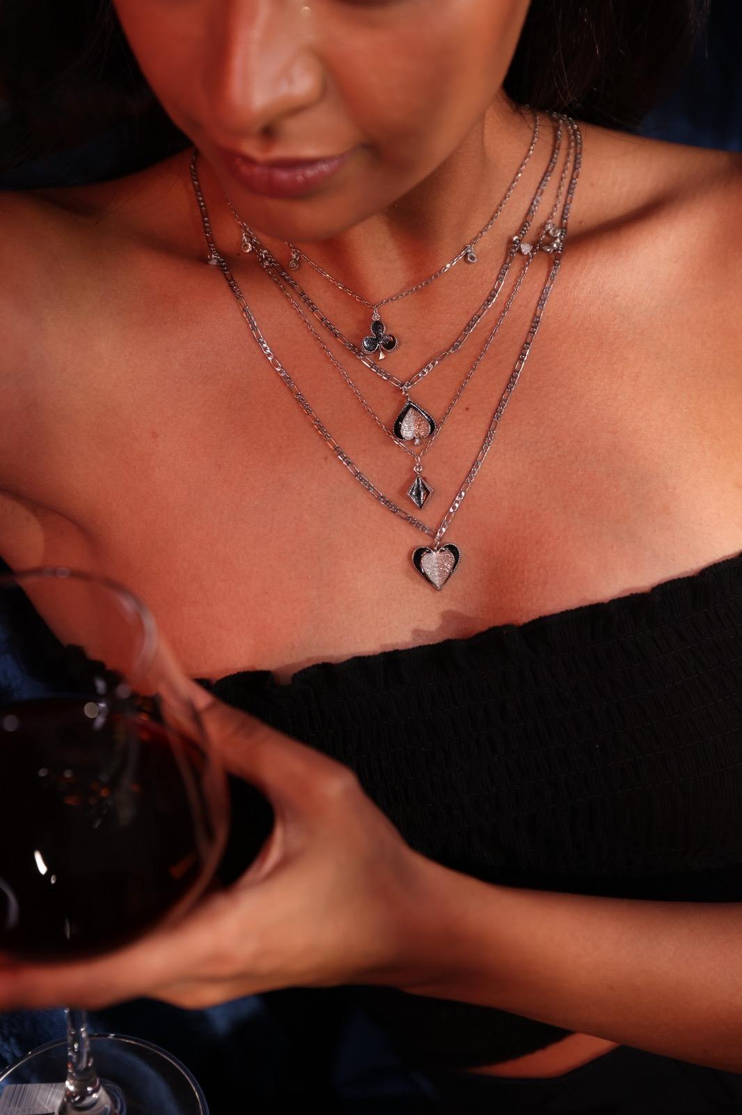 Smoked Royal Deck Layered Necklace