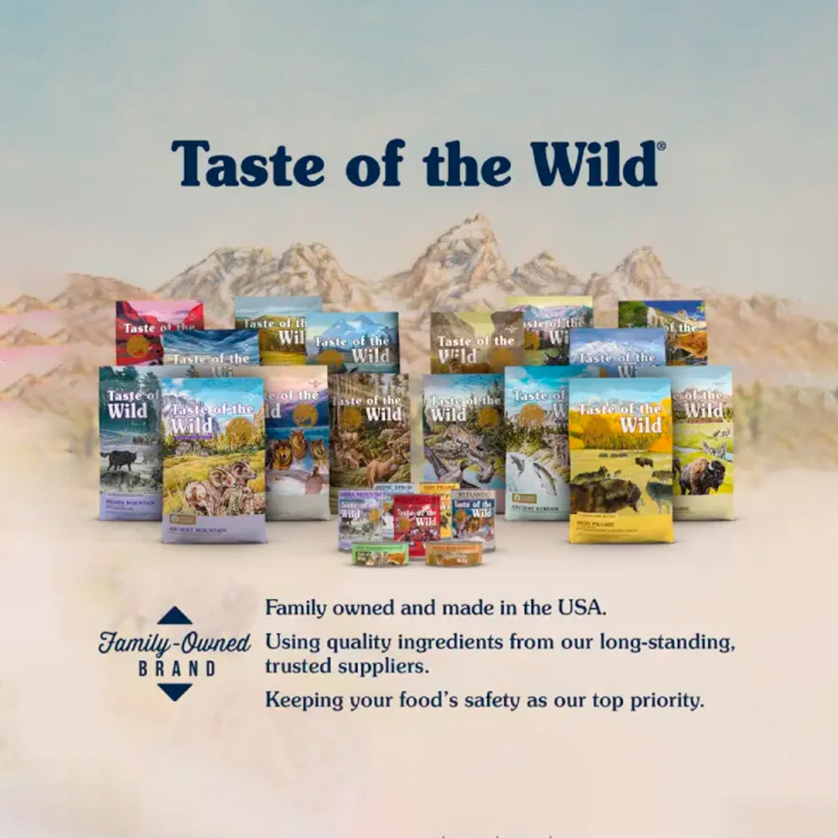 Taste of Wild Sierra Mountain Canine (Roasted Lamb) Dry Dog Food - 12.2 Kg