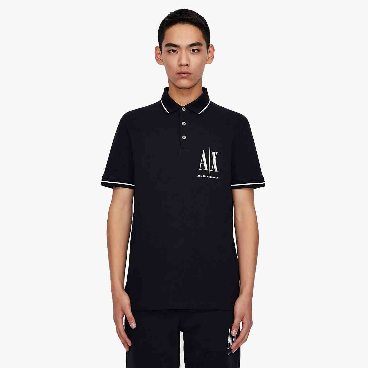 Regular Fit Icon Logo Cotton Piqué Polo Shirt