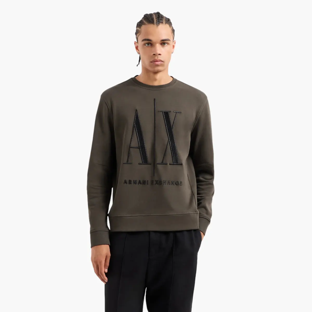 Icon Logo Crew Neck Sweatshirt