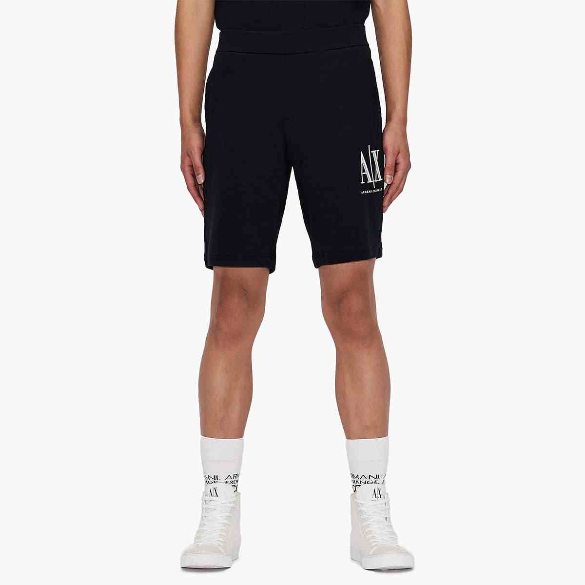 Icon Logo Cotton Fleece Shorts