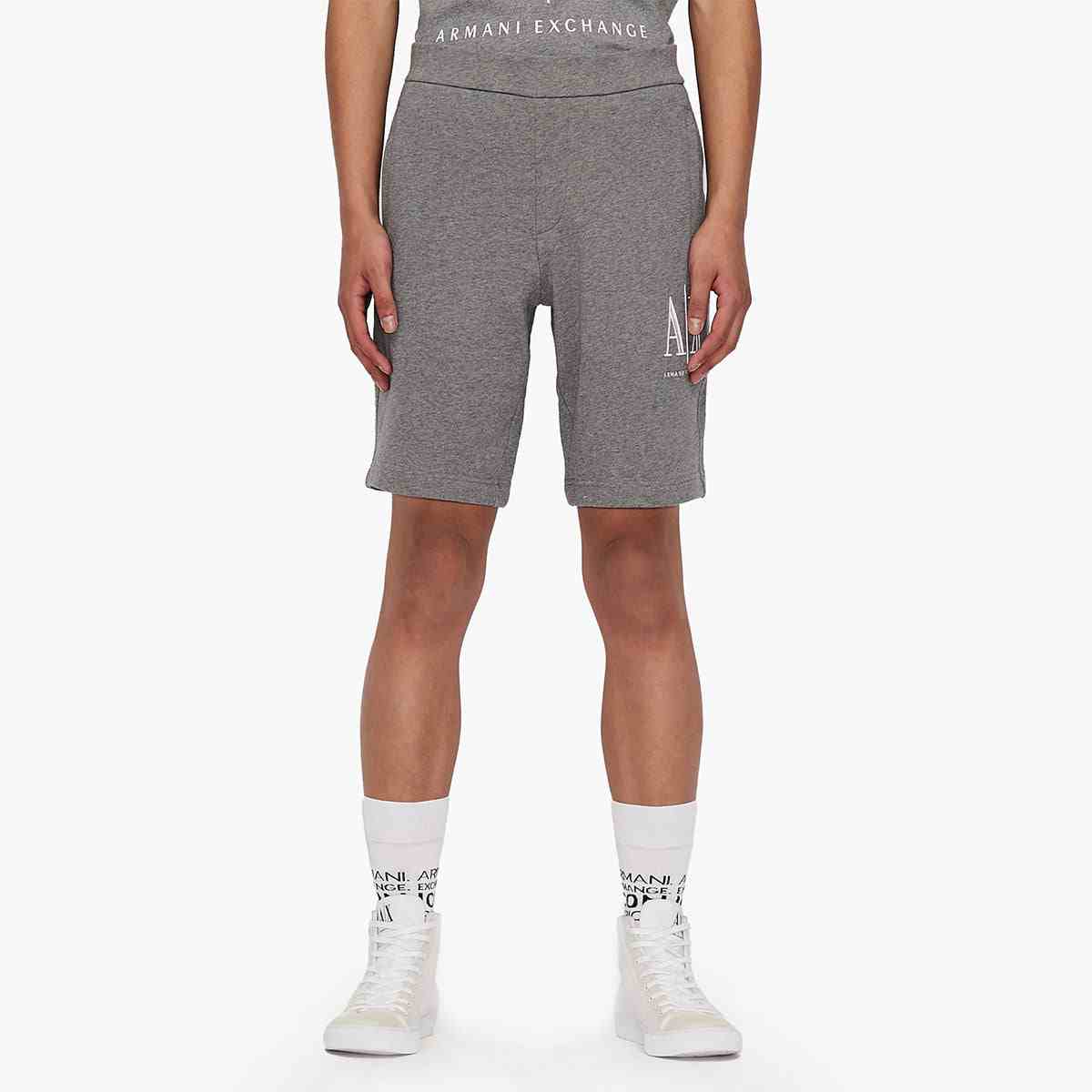 Icon Logo Cotton Fleece Shorts