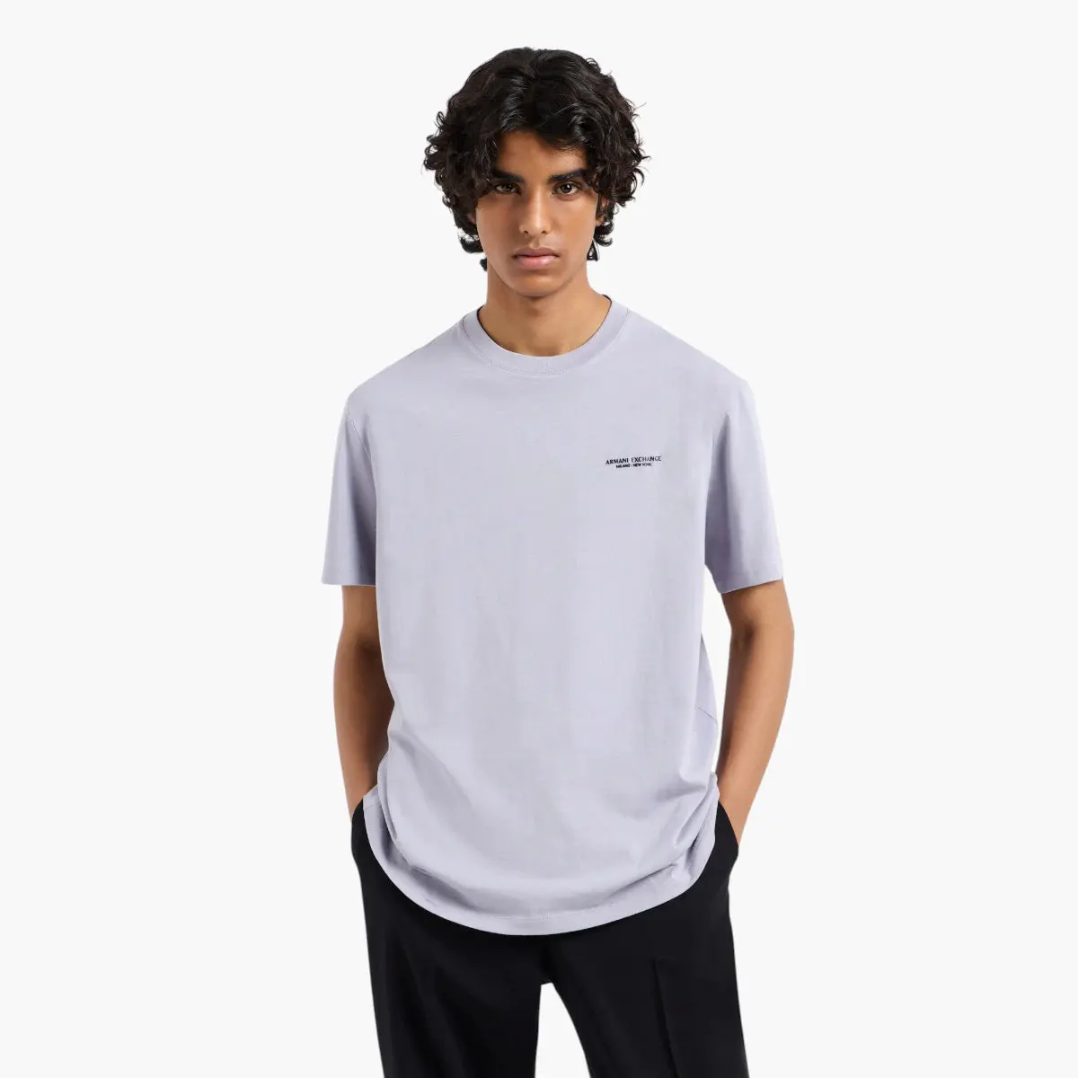 Milano New York Regular Fit Cotton Crewneck T-Shirt