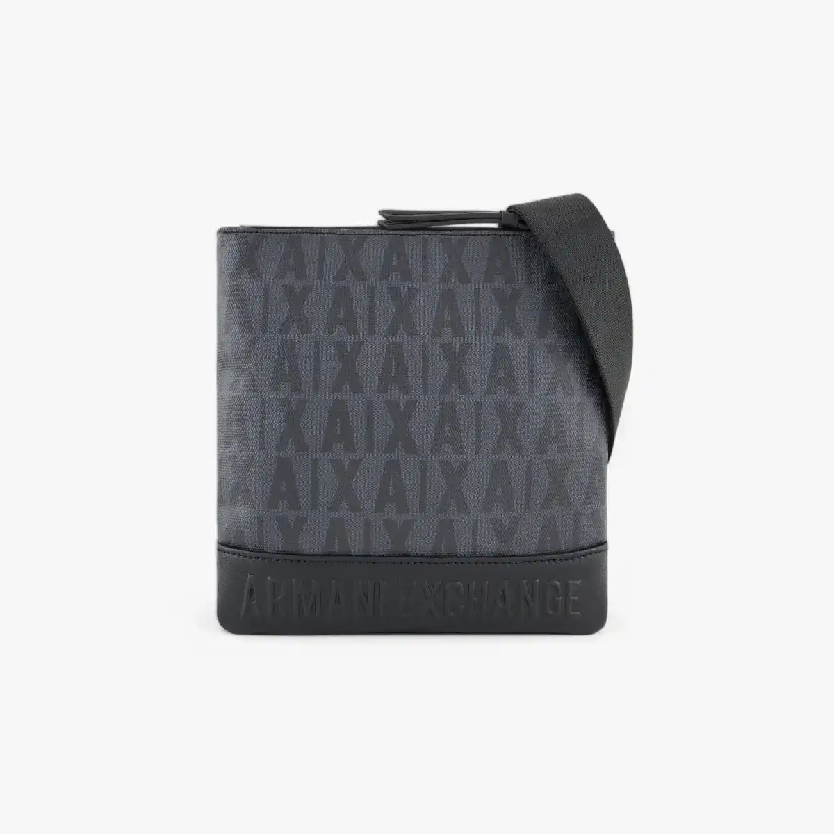 All Over Logo Flat Shoulder Bag