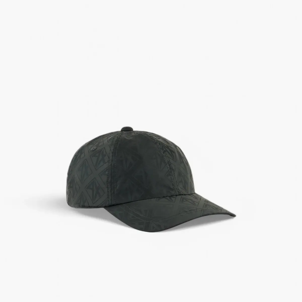 Monochromatic All Over Logo Satin Cap