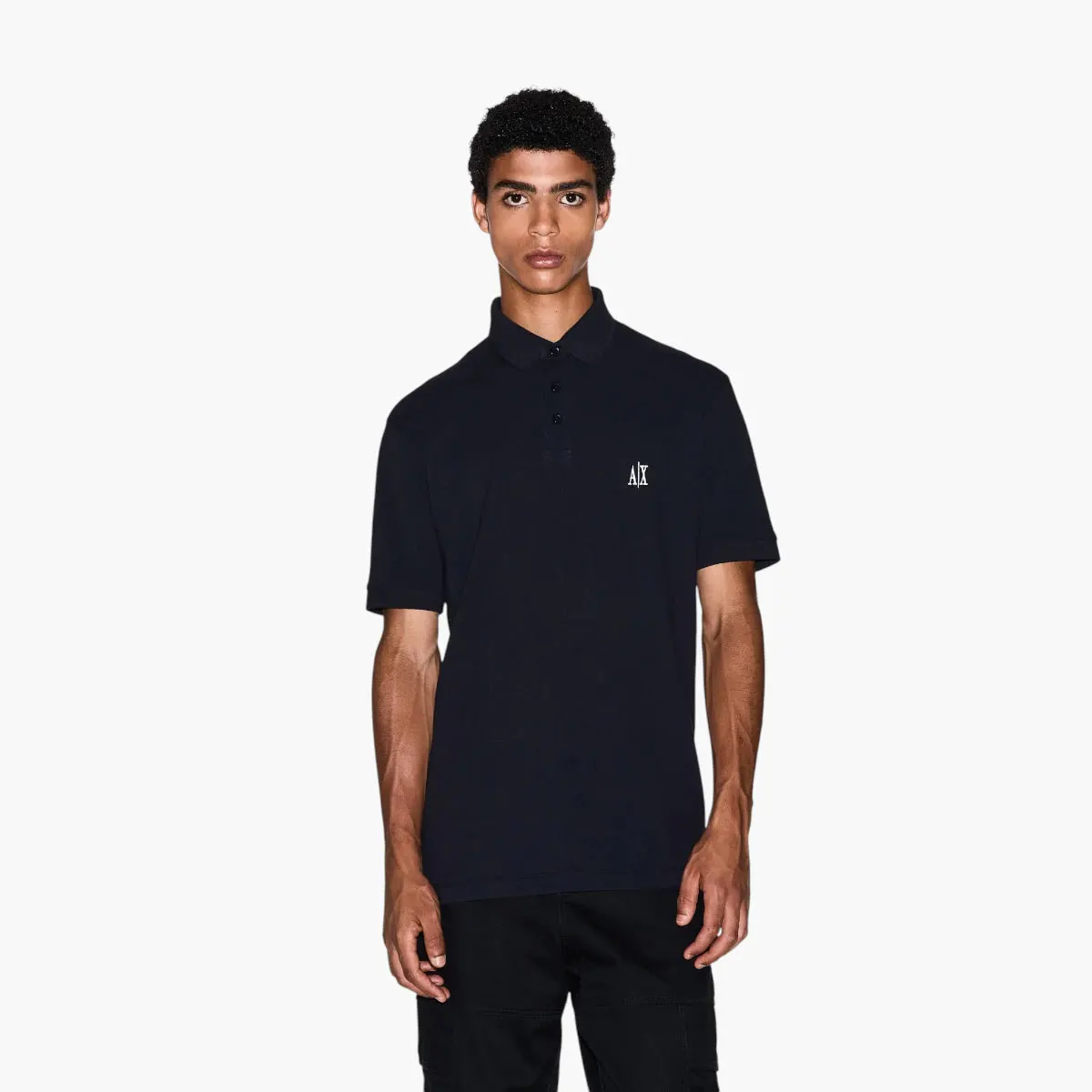 Icon Regular Fit Cotton Polo Shirt With Embroidered Logo