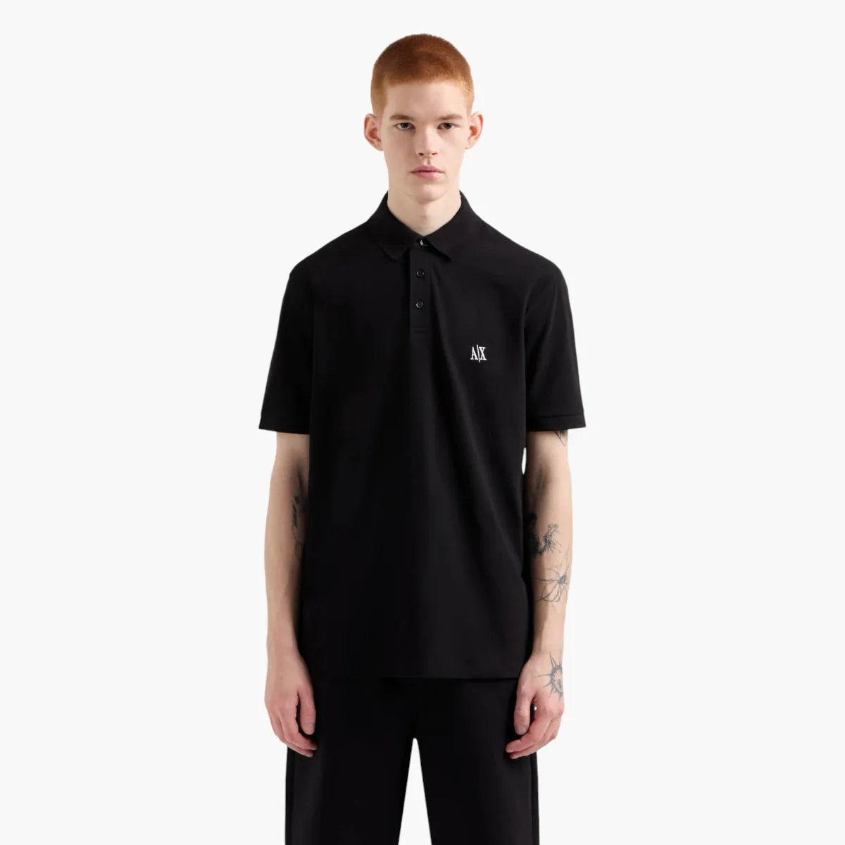 Regular Fit Icon Logo Cotton Polo Shirt With Subtle Branding