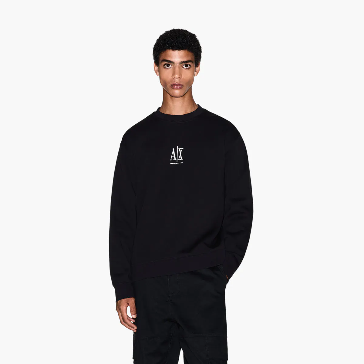 Regular Fit Icon Cotton Crewneck Sweatshirt
