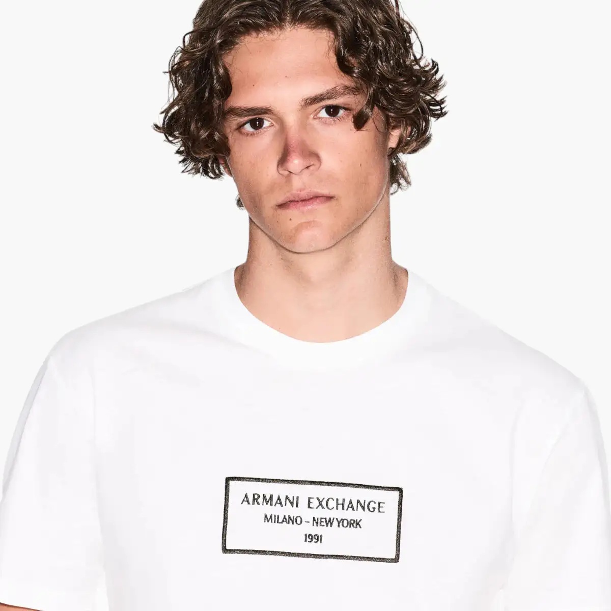 Regular Fit Cotton Round Neck Milano New York T-Shirt