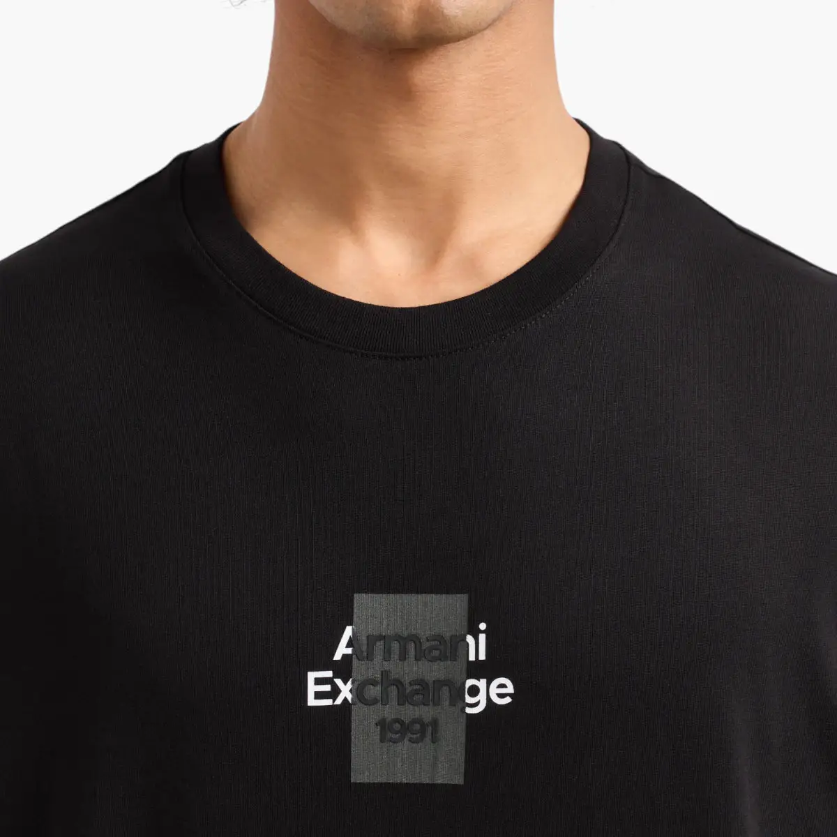 Regular Fit Cotton Round Neck T-Shirt With Chest Branding