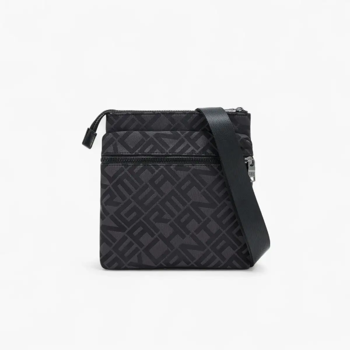 All Over Logo Crossbody Back With Adjustable Strap