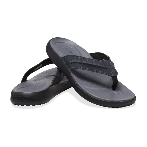 LiteRide Graphic Black-Slate Men Grey Flip | Centro Shoes & More display picture 3