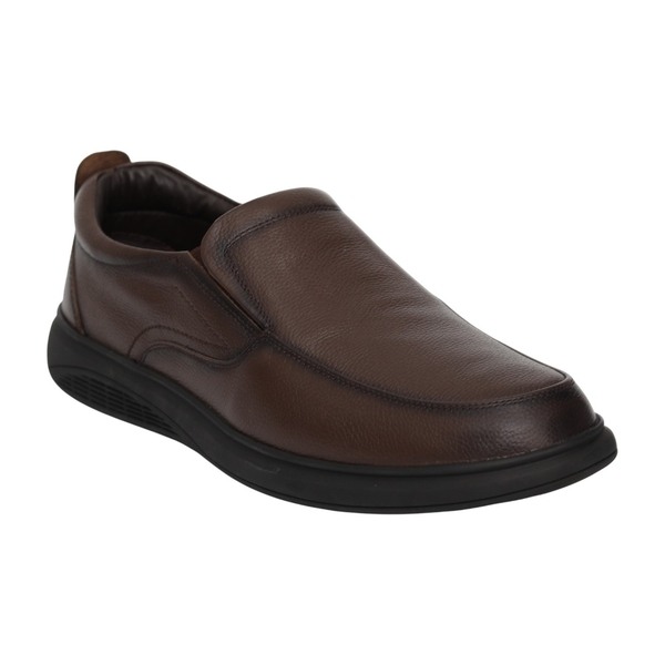 Men Brown Casual Shoes Slip On | Centro Shoes & More