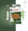 Happy Herbs Knots (Pack of 10)