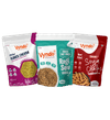Millet Flakes Chevda, Ragi Sev, Soya Sticks - Vyndo The Energy Snacks
