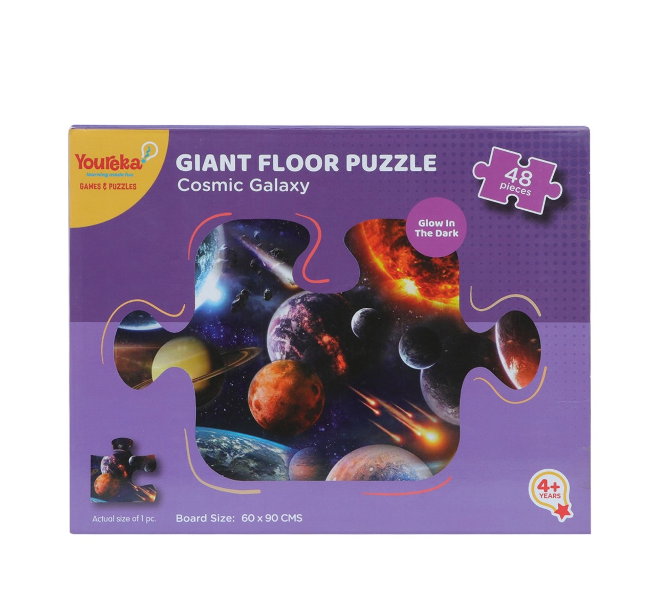 Youreka Glow In The Dark Cosmic Galaxy Puzzle