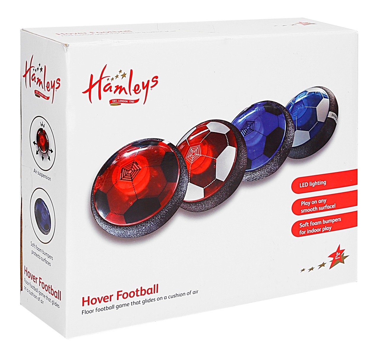 Hamleys Transparent Hover Ball Blue & Black