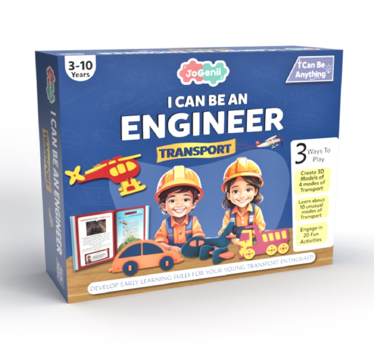 JoGenii I Can Be Transport Engineer 3D Puzzle