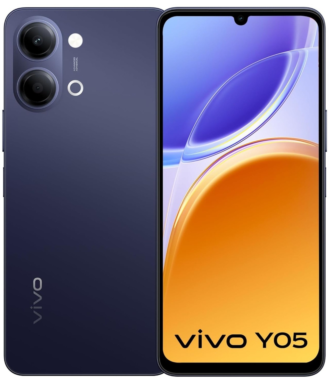 Vivo Y05 (4 GB RAM) (64 GB, Midnight Blue)