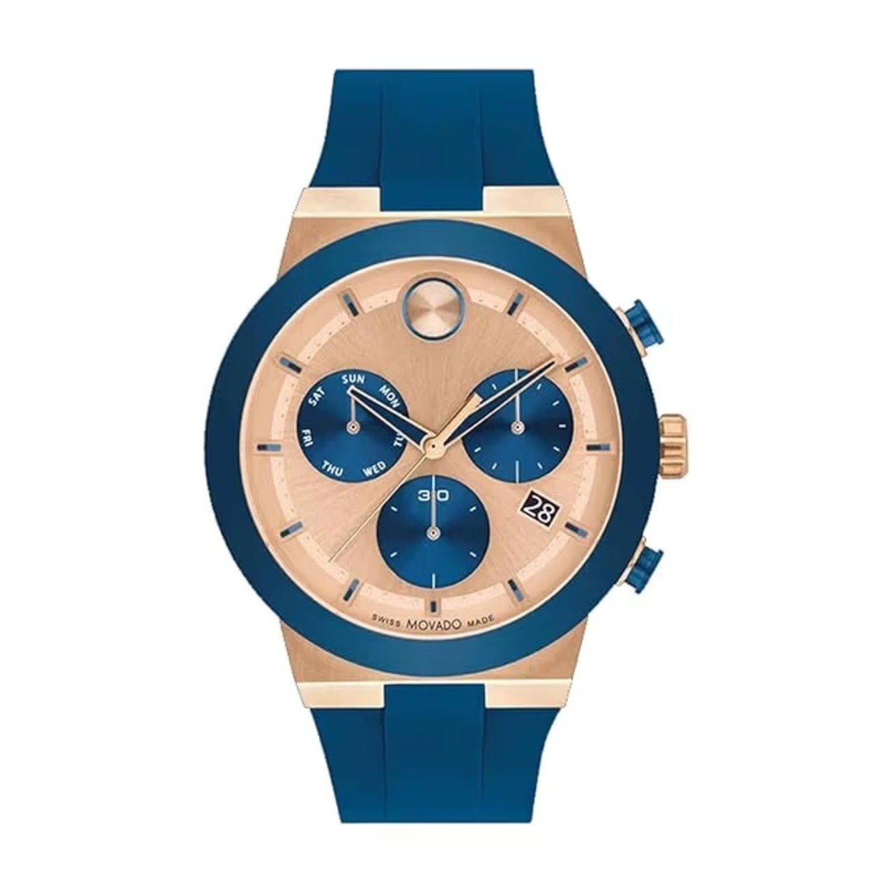 Movado Bold Fusion Swiss Qtz Chrono Mens Watch - 3601139