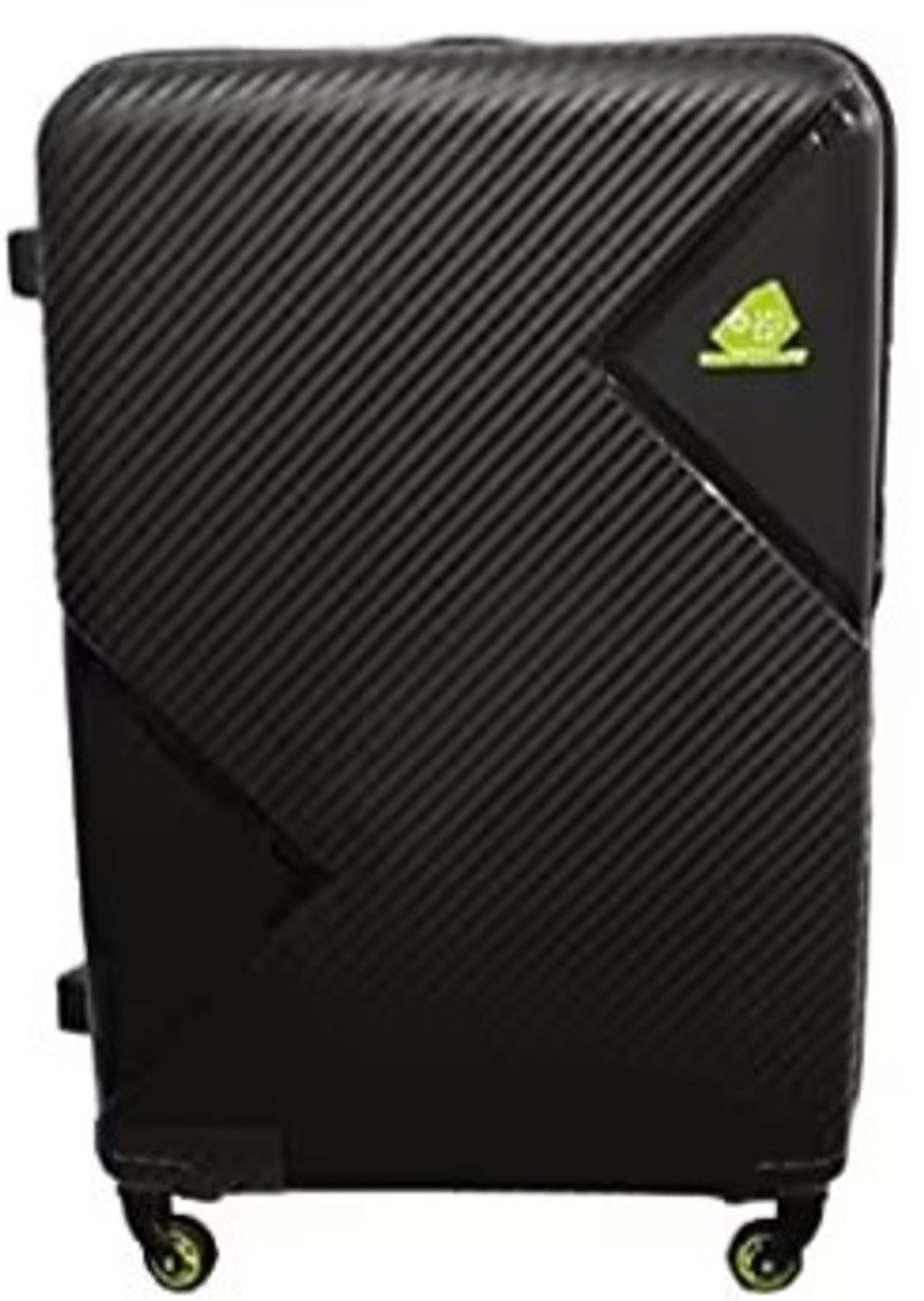 American Tourister Kamiliant Kam Zakk Secure Polypropylene 55 Cms Black Hardsided 4 Spinner Wheels Cabin Luggage/Trolley Bag Fw3 (0) 09 001 (Kam Zakk Secure 55Cm - Black)