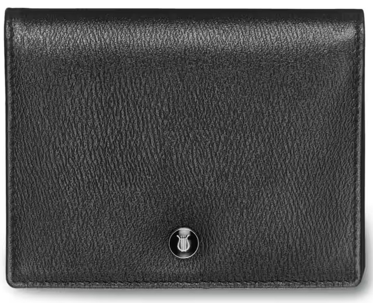 Lapis Bard Belgravia Business Card Holder RFID Protected Black Leather
