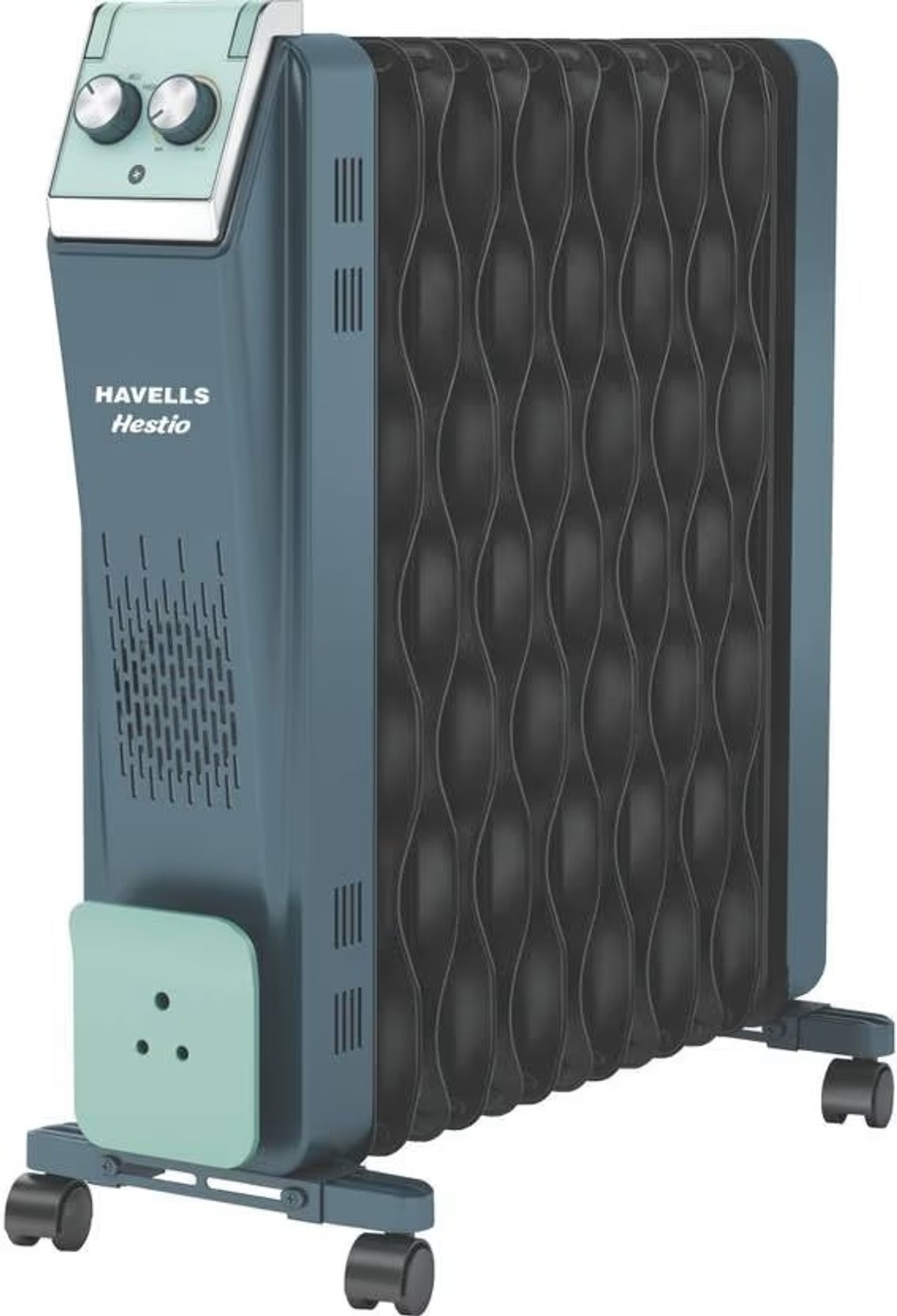 Havells Room Heater Hestio 13 Wave Fin Oil Filled 2900W with PTC Fan Heater