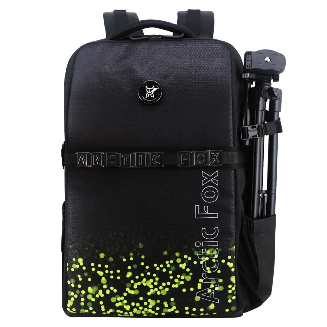 Arctic Fox Click Camera Backpack Water-Resistant Fits 17-Inch Laptop & Tripod Lime Popsicle Green
