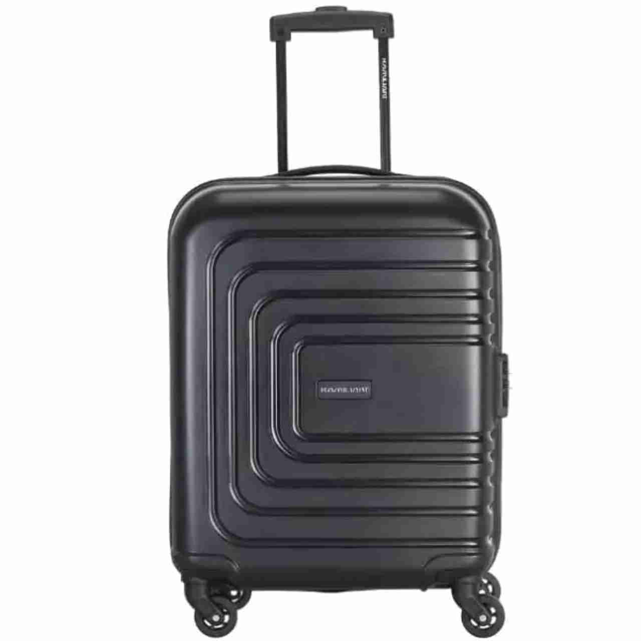 By American Tourister Martial 55 Cm Hard Cabin Luggage Trolley Bag 35 L - Black