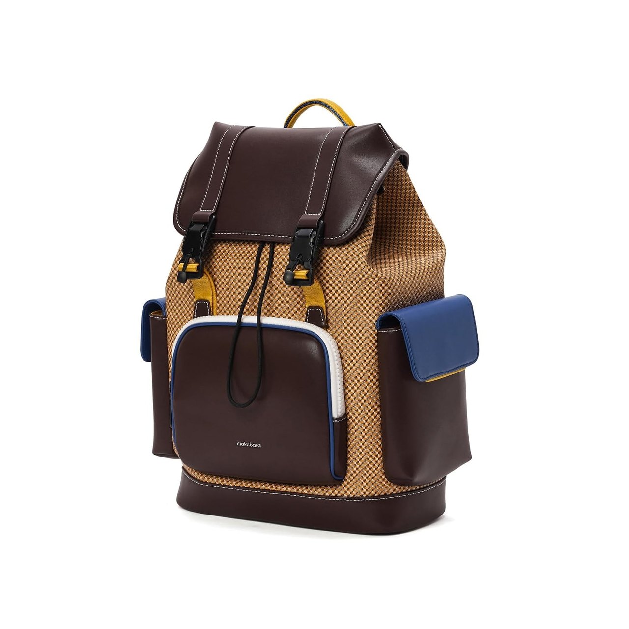 Teriyaki 19.5L Laptop Backpack 15.6 Inch Brown