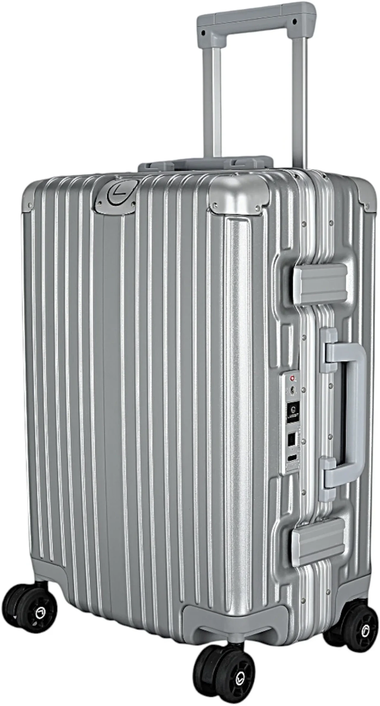 Smart Pro Next Gen Silver 20 Inch Cabin Trolley