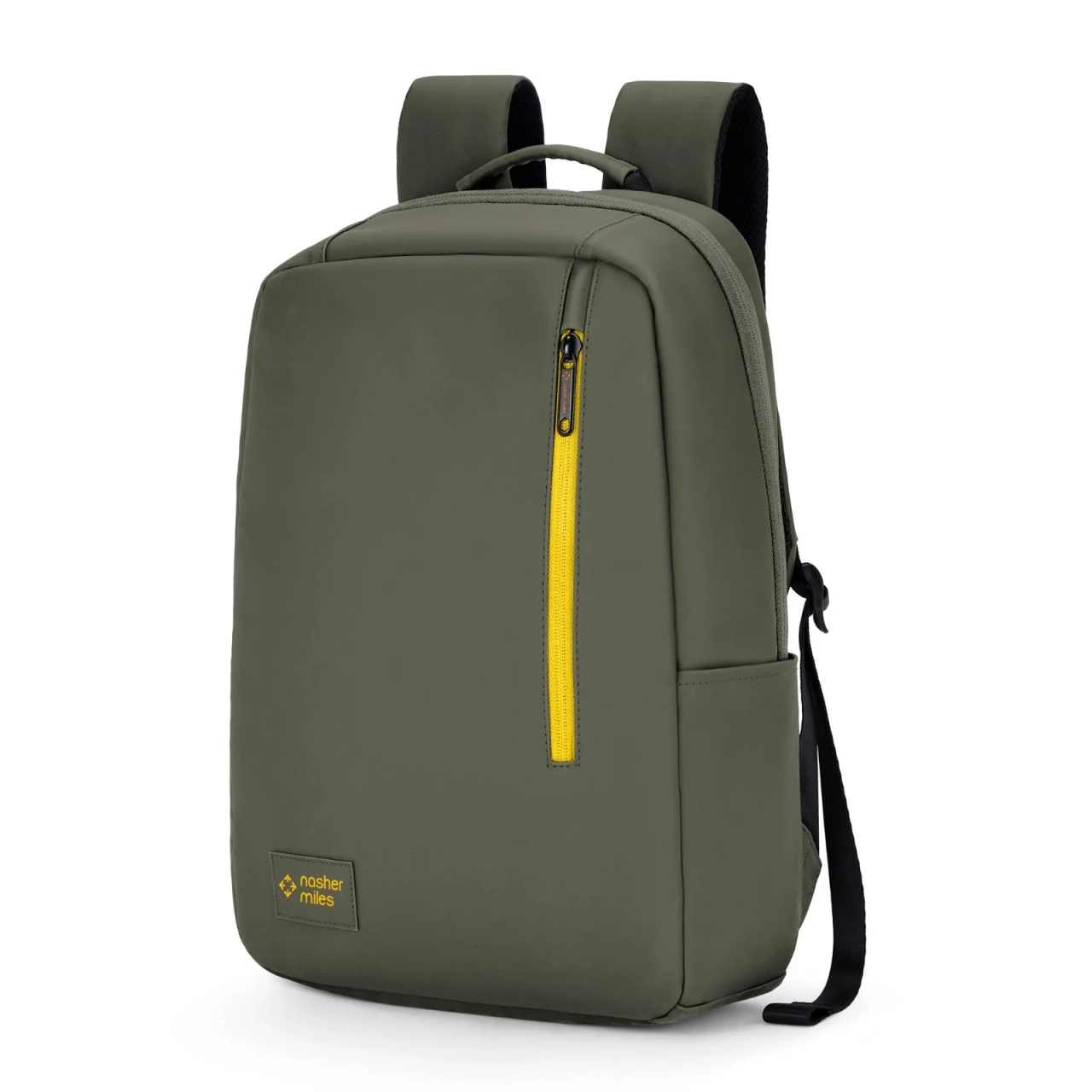 Tribeca Premium Polyurethane Laptop Backpack 17L - Olive