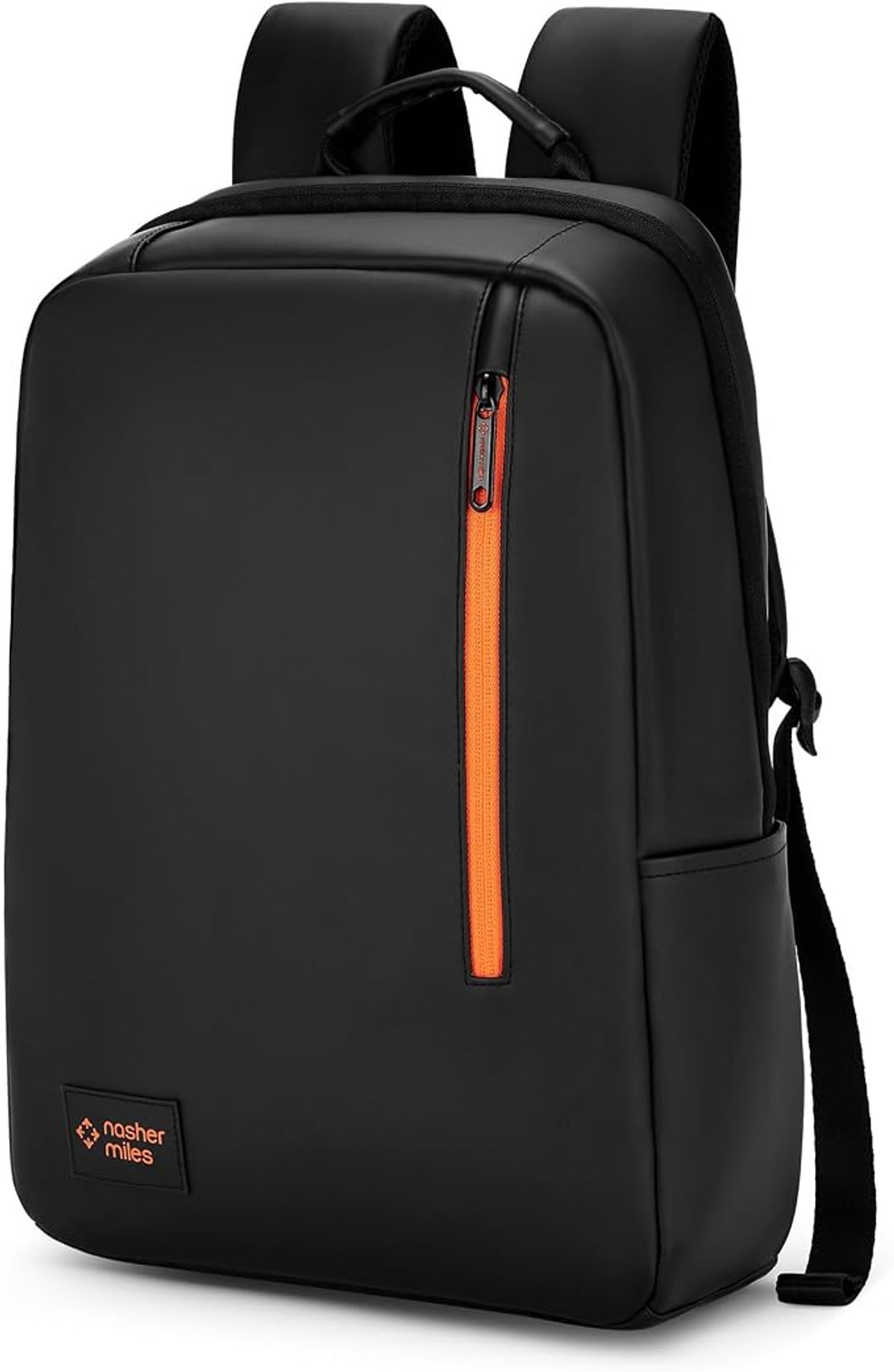 Tribeca Premium Polyurethane Laptop Backpack 17L - Black