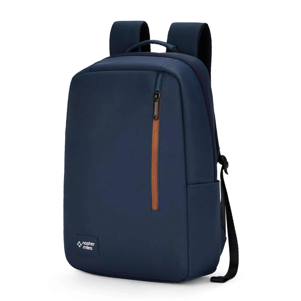 Tribeca Premium Polyurethane Laptop Backpack 17L - Navy Blue