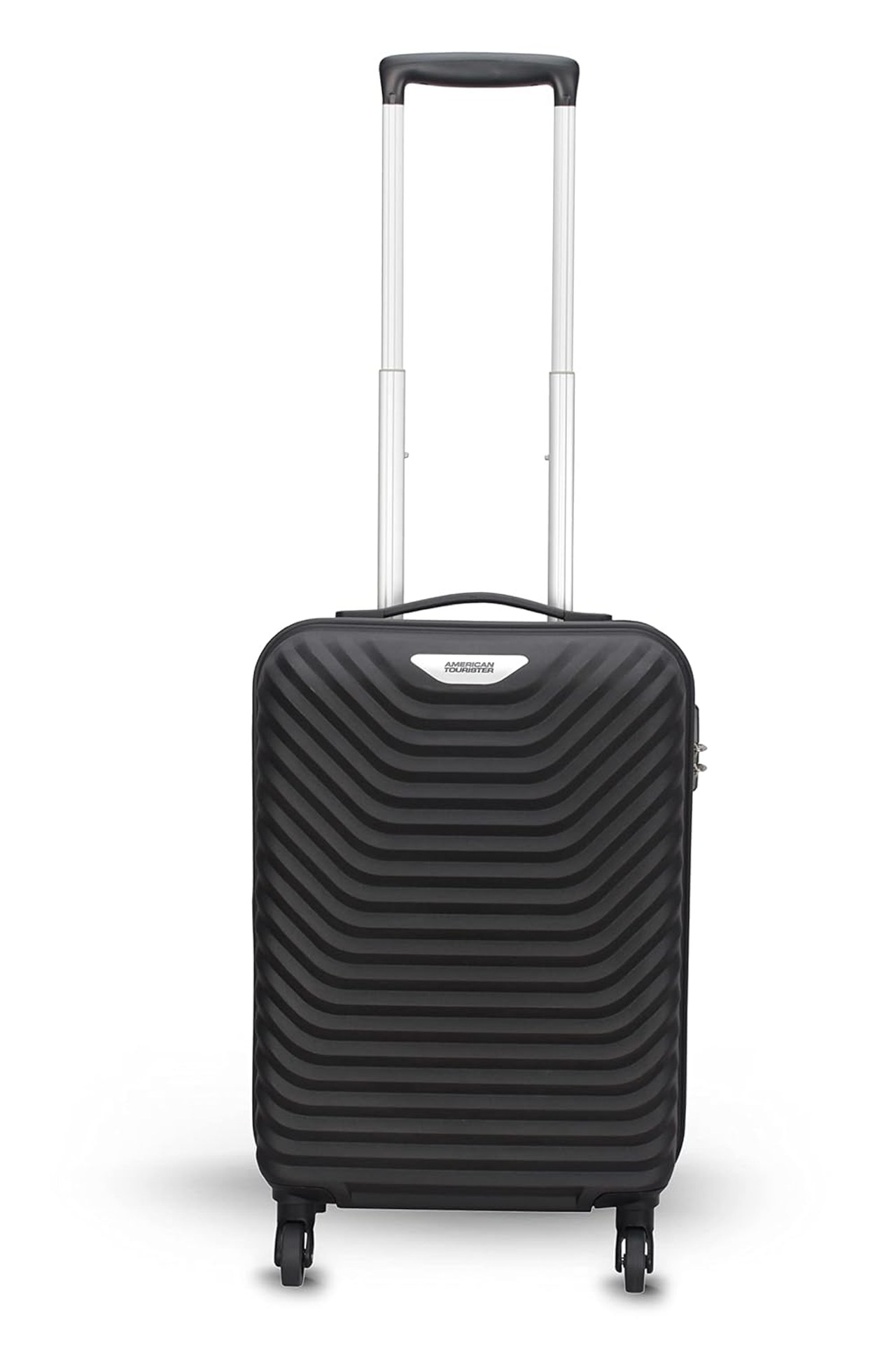American Tourister Cabin Luggage 55 Cm Small Colorado Spinner Trolley Bag - Black