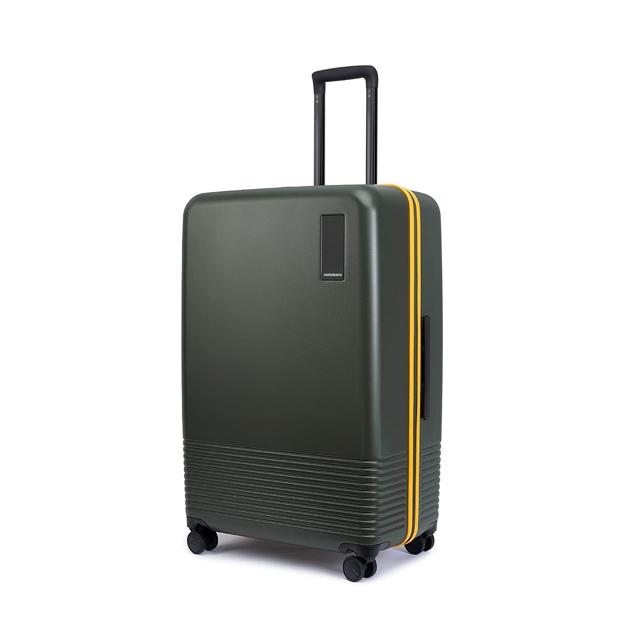 Mokobara Iconic Check-in Large Luggage Trolley Bag 79cm 110L Green & Yellow