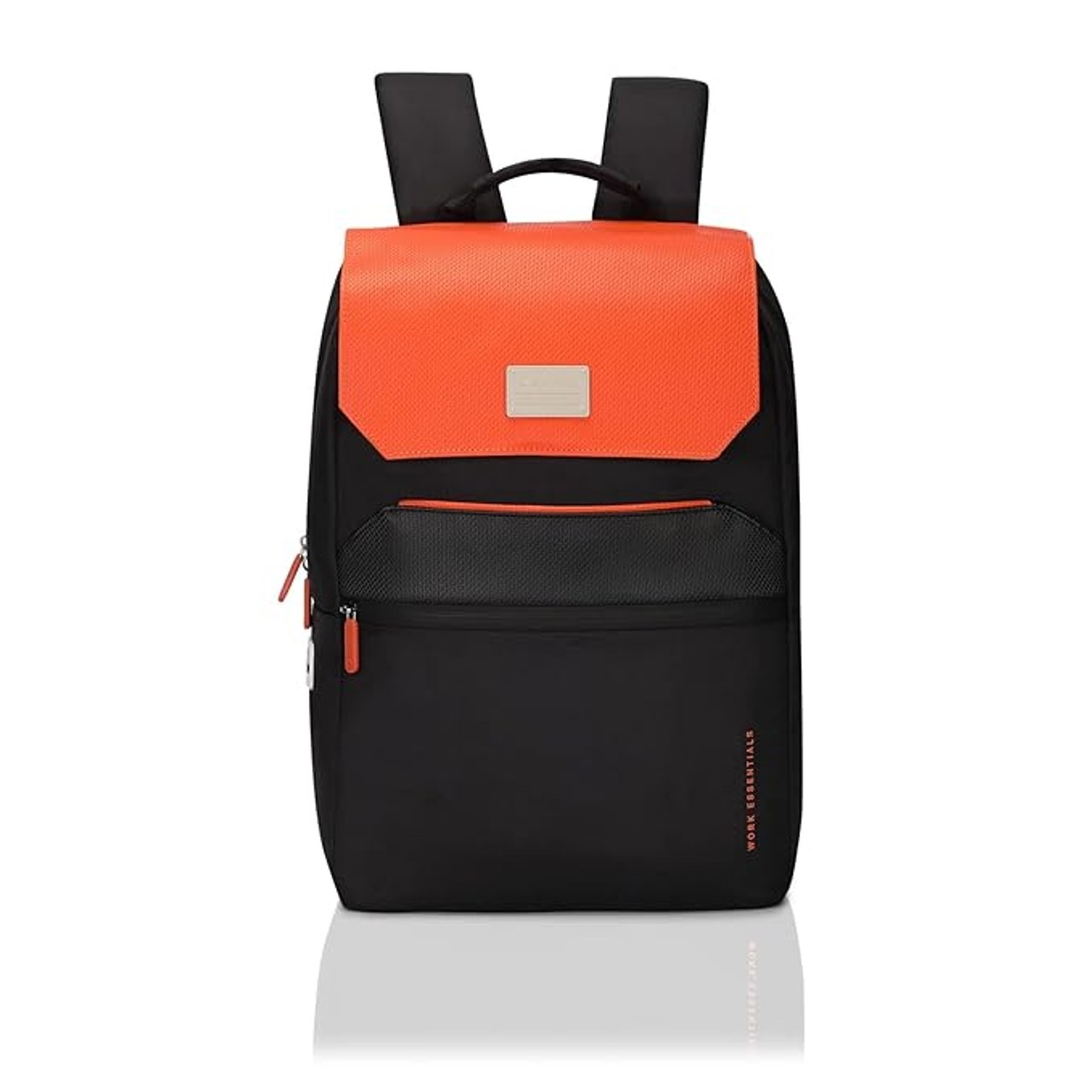 Uppercase Matrix Professional Anti-theft Laptop Backpack (15.6 Inch) Orange & Black