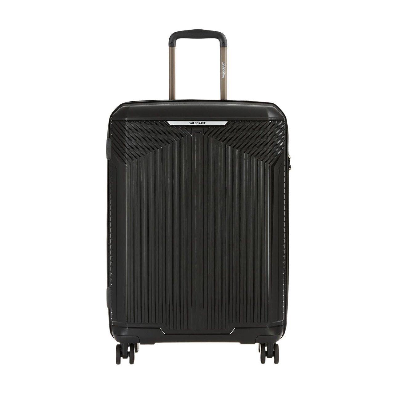 Zeus TR Large Hard Trolley Bag Suitcase - Black