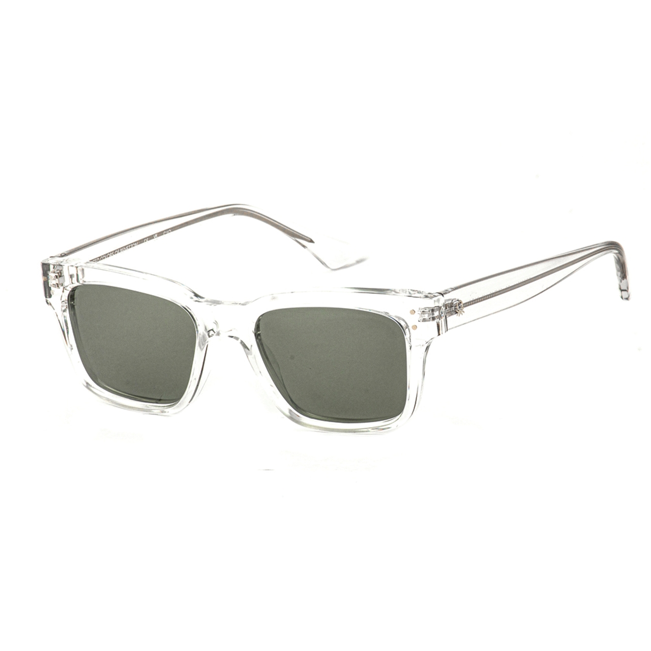 United Colors of Benetton Sunglasses BES23511 C3 Crystal White Green 52mm