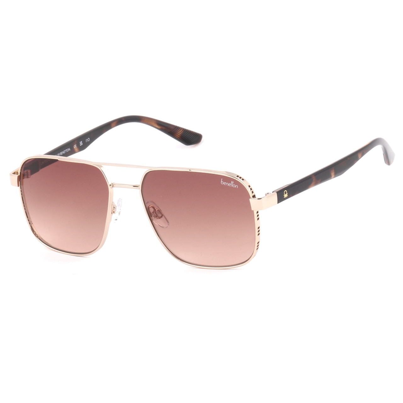 United Colors of Benetton Sunglasses BES23523 C1 Gold 57-17-141