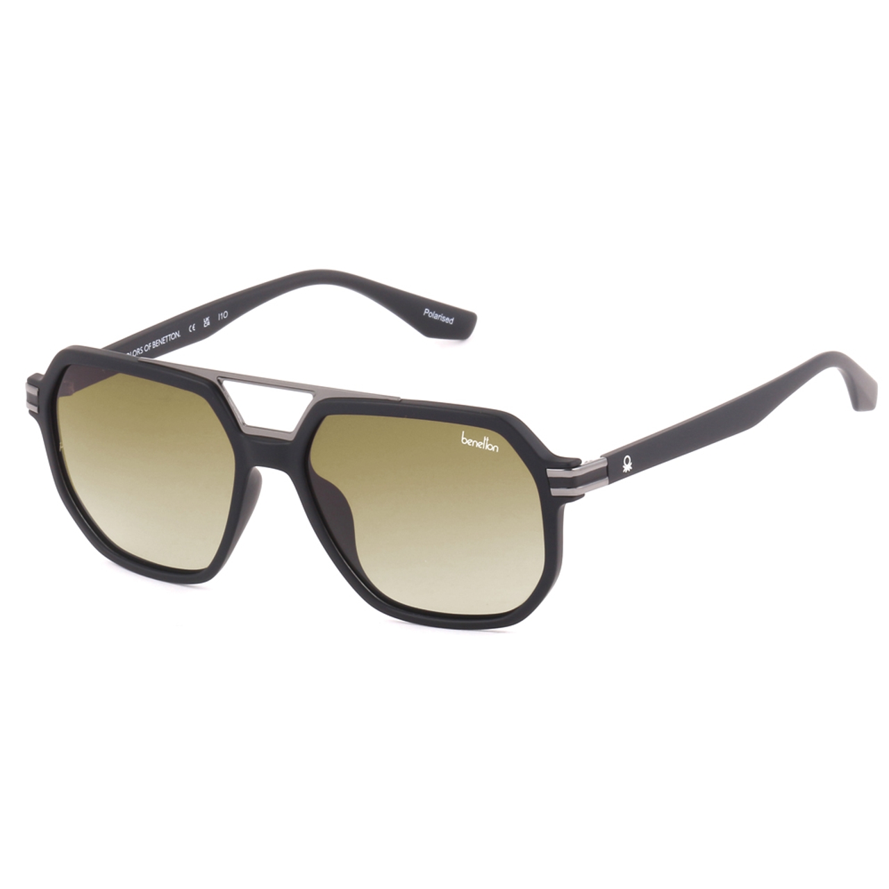United Colors of Benetton Sunglasses BES23526 C1 Black 56-16-142