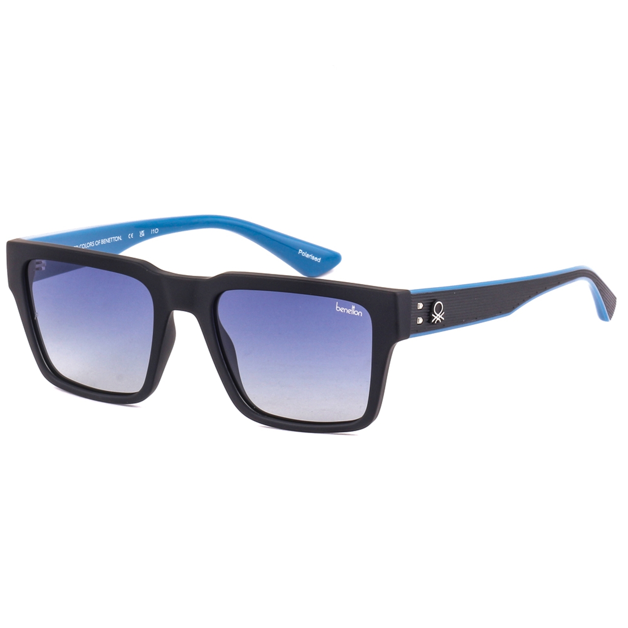 United Colors of Benetton Sunglasses BES23534 C1 Black 54-20-138