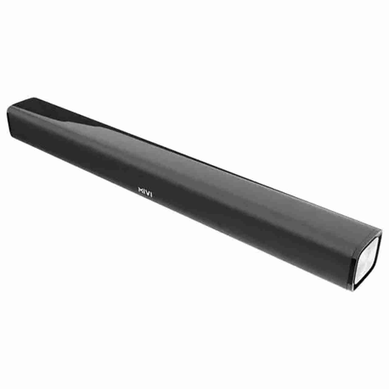 Mivi Fort R70 70W Bluetooth Soundbar with Remote, 2.2 Channel, Dual Built-in Subwoofers, Black