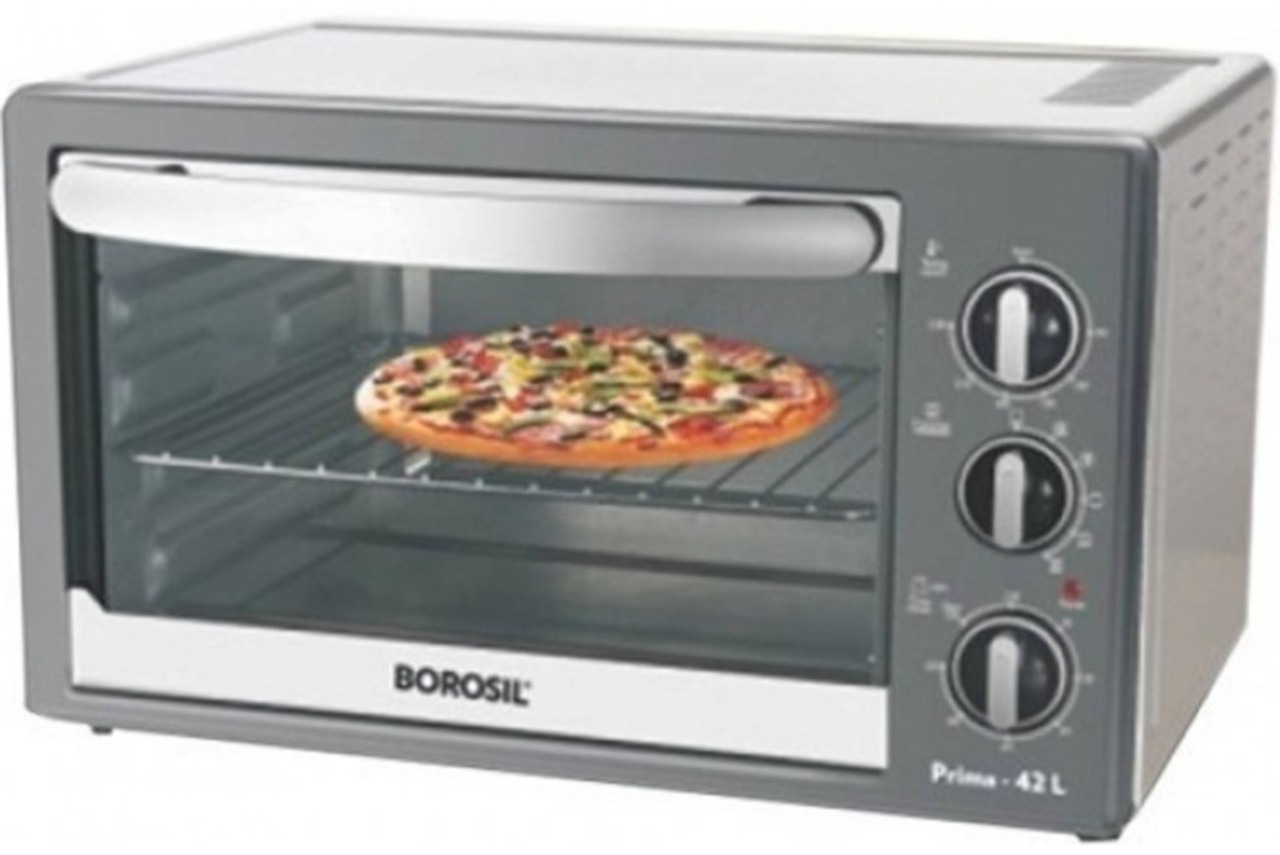 Borosil Oven Toaster Grill 30L Convection OTG with Rotisserie and 6-Stage Heating