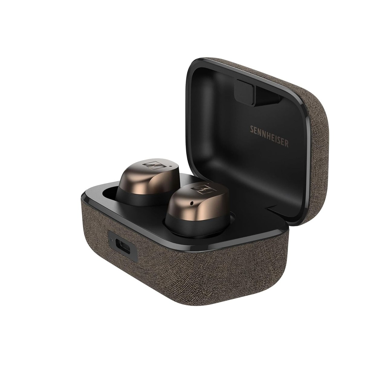 Sennheiser Momentum True Wireless 4 Earbuds BT v5.4 AURACAST Qualcomm aptX Lossless ANC Qi Fast Charge Black Copper