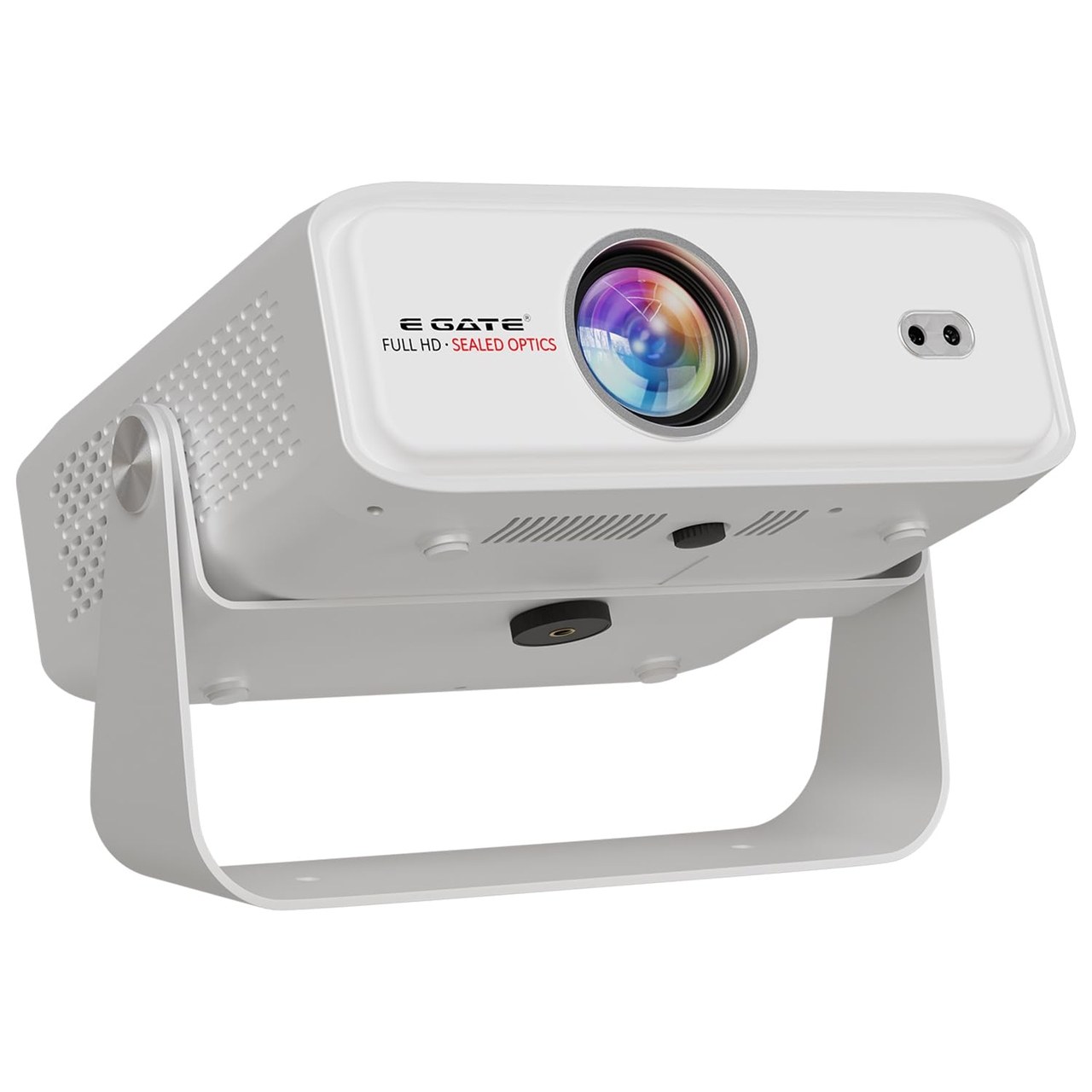 Duster 8X Projector 4k Ultra HD | Official Netflix, Prime, Sony | 100% DustFree & Certified Android Whale OS | 8X Brighter, 1080p Native, Fully Automatic, HDMI-ARC, Chat GPT Voice Remote, EGATE
