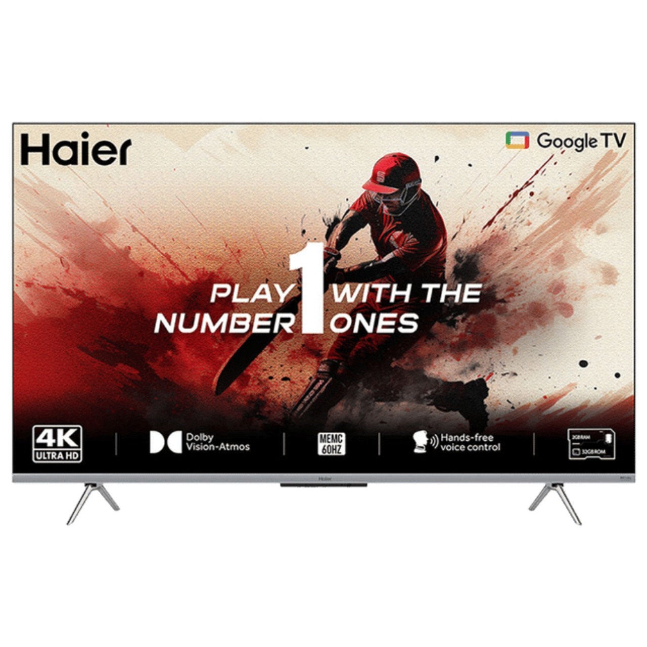 Haier LED Television P7 Series 65 Inch 4K Ultra HD Google TV Dolby Vision and Dolby Atmos (65P7GT)