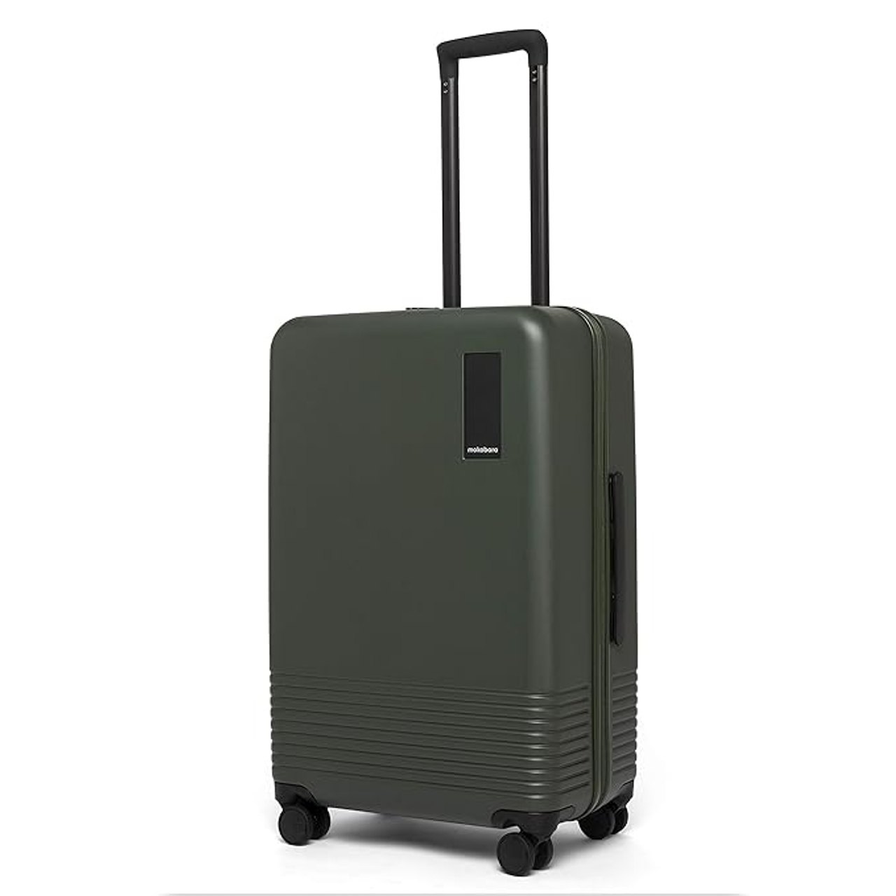 Mokobara The Check-in Luggage 69cm Medium Size German Makrolon Polycarbonate Hard Sided 8 Hinomoto Spinner Wheels Suitcase Trolley Seaweed Green