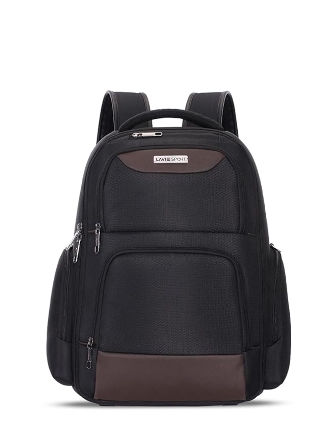 Lavie Sport Business Elite26 Multifunctional Backpack, Fits upto 15" Laptop  Black/Choco