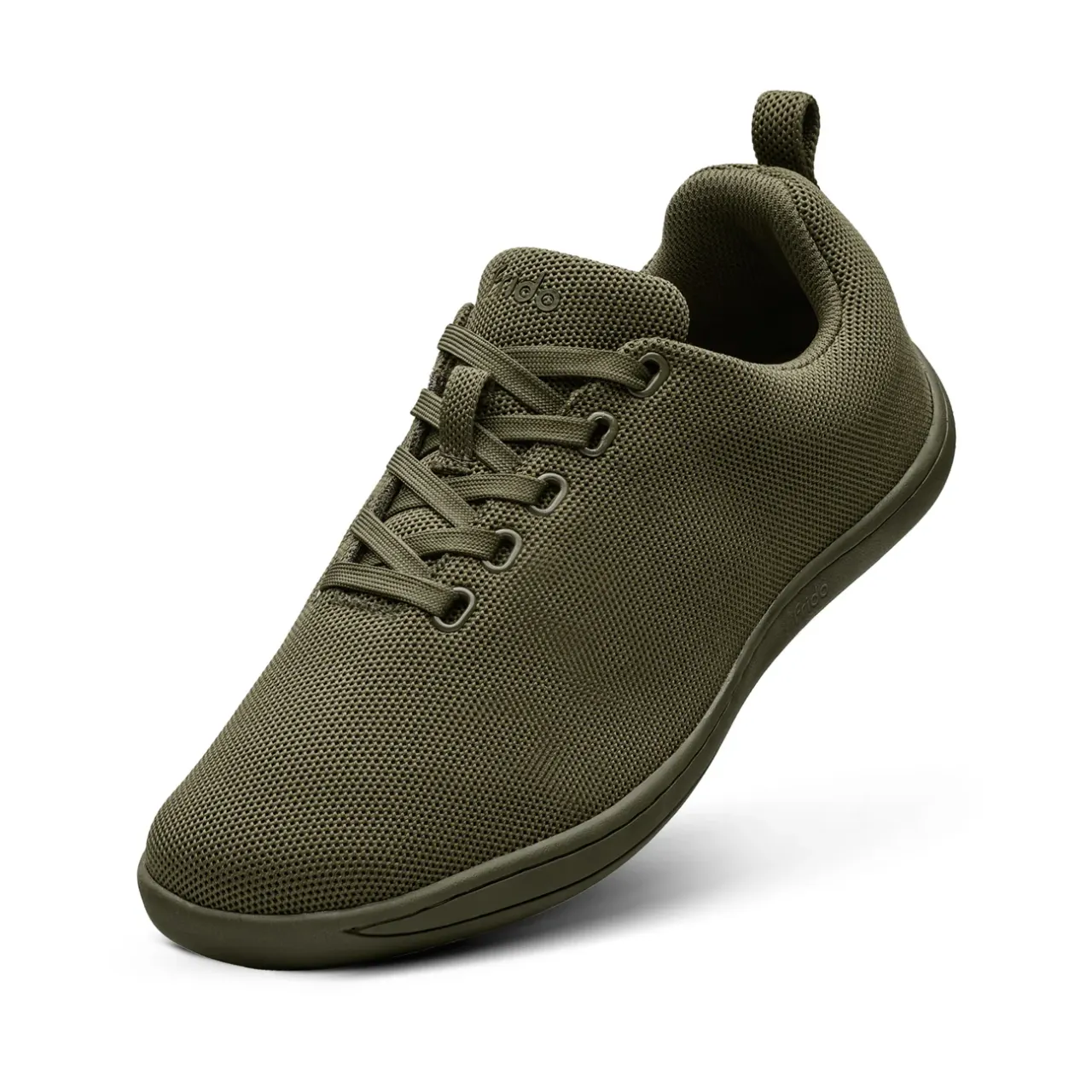 Frido Men's Cloud Comfort Shoes - Lace Ups, Size 9 UK - Olive Green
